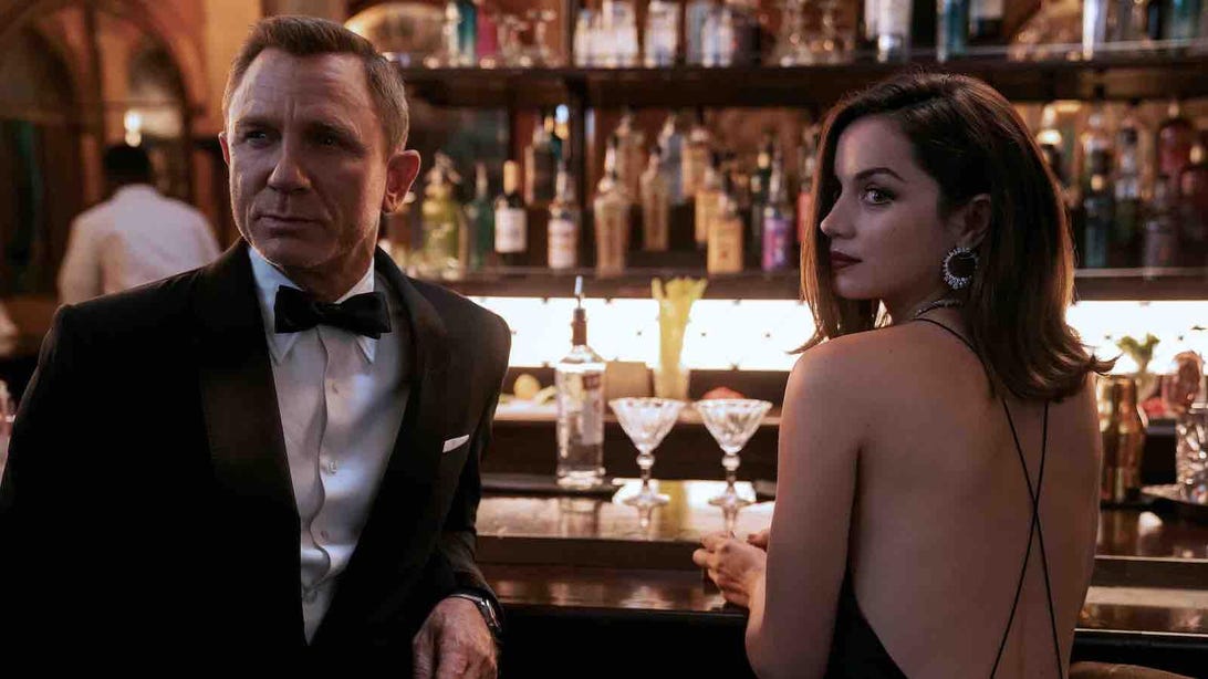 Daniel Craig and Ana de Armas, No Time to Die